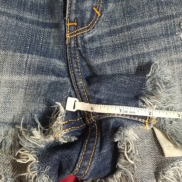 HOLLISTER High Waist Jean distressed Shorts 1/25 - Picture 7 of 7